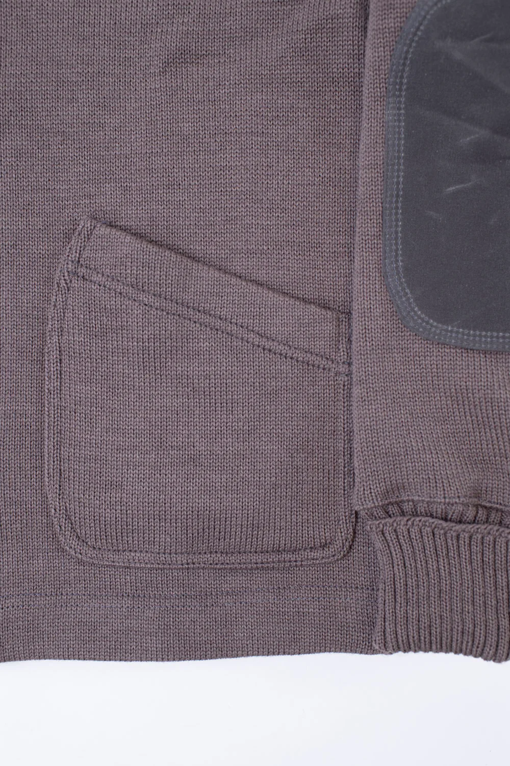 James Dant x Dehen - Shawl Sweater Coat 2.0 - Smoke, Charcoal - Image 4