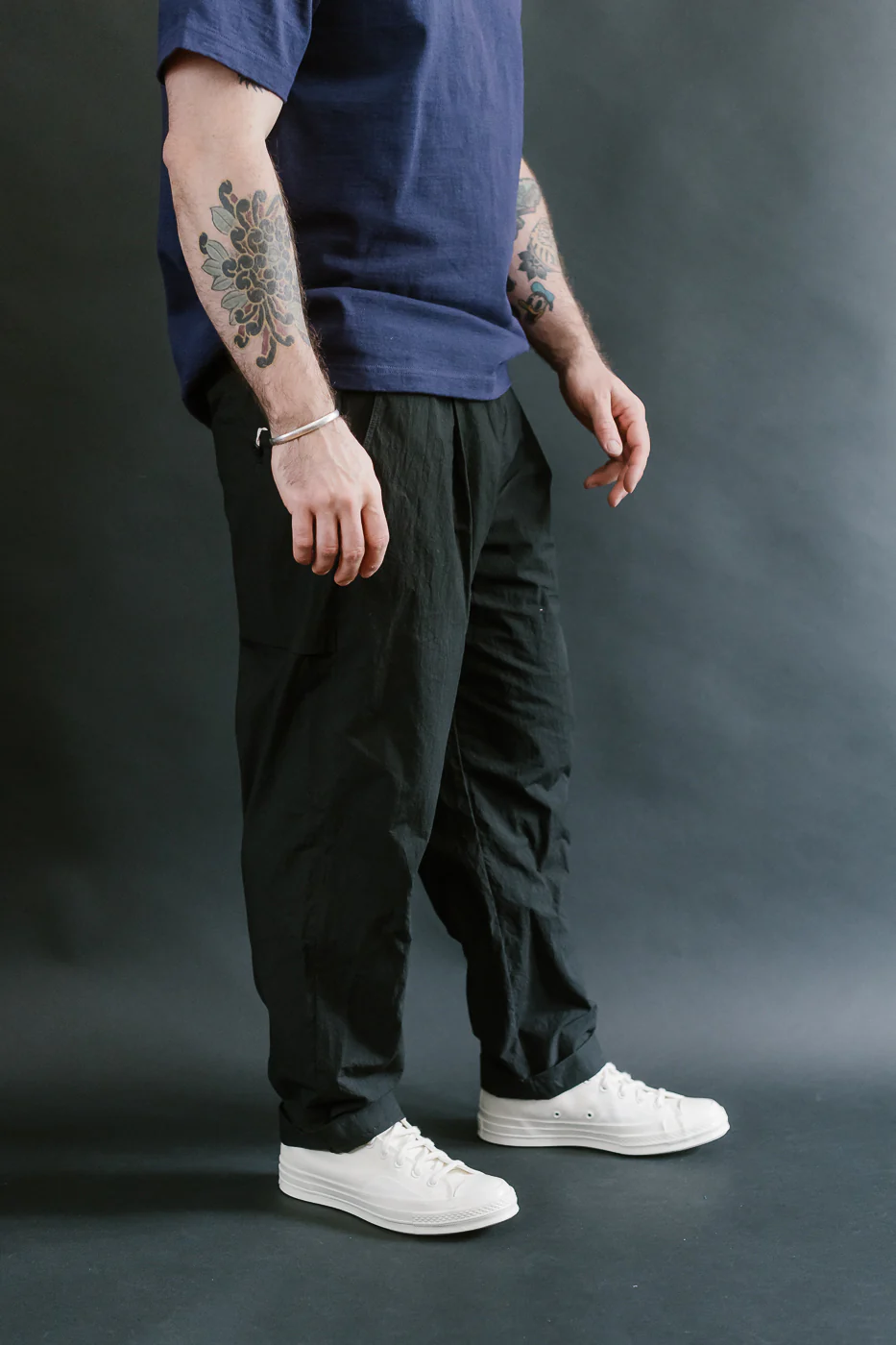 JM4545 - Tenpi Ump Pants - 07 Black - Image 11
