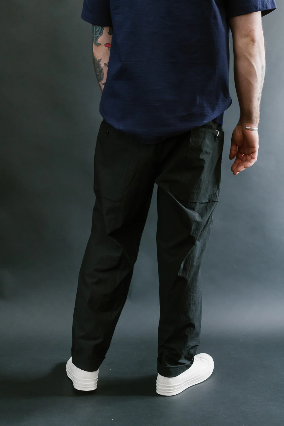 JM4545 - Tenpi Ump Pants - 07 Black - Image 12