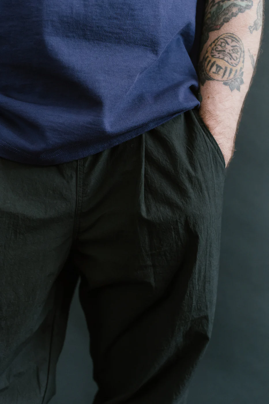 JM4545 - Tenpi Ump Pants - 07 Black - Image 16