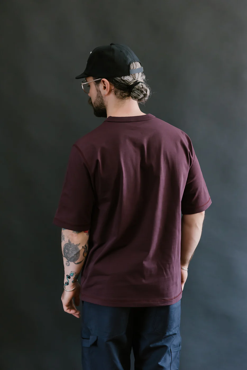 JM5440 - Grace T-Shirt - 317 Mauve Wine - Image 11