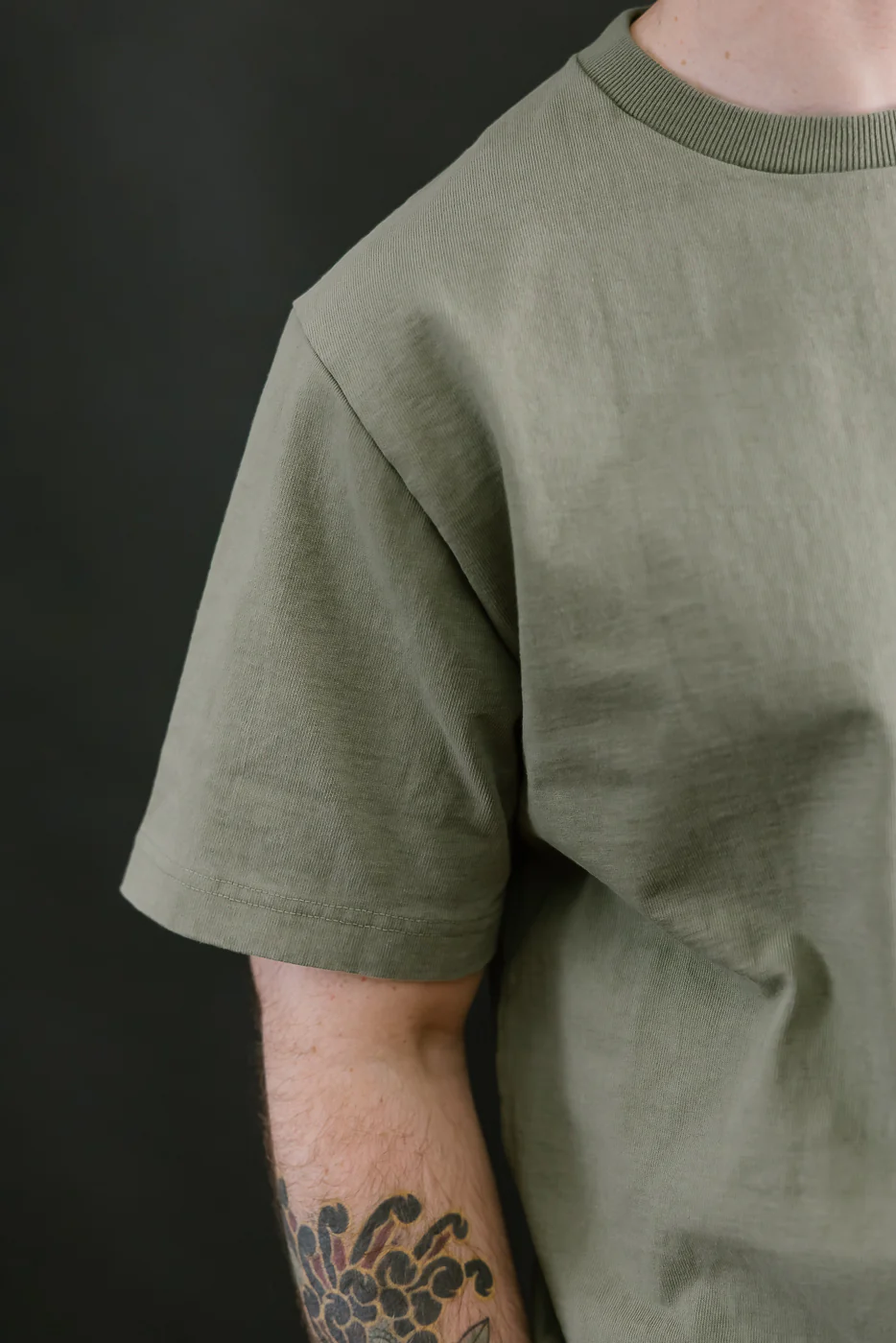 JM5444 - Dotsume T-Shirt - 320 Olive - Image 17