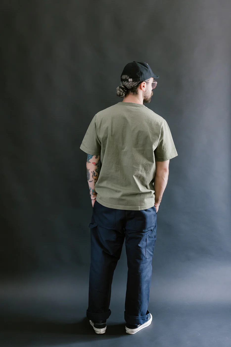JM5444 - Dotsume T-Shirt - 320 Olive - Image 7