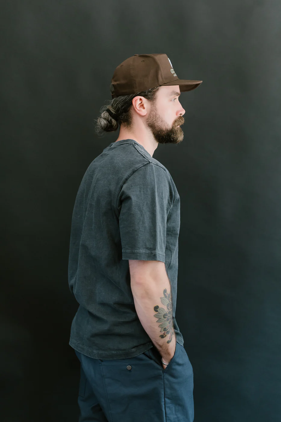JM5534PD - Pigment-Dye Pocket T-Shirt - 370 Fade Blue Gray - Image 13