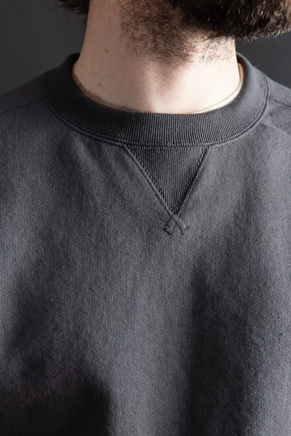 JM7580 - Big Loop Crewneck - 177 Ink Black - Image 15