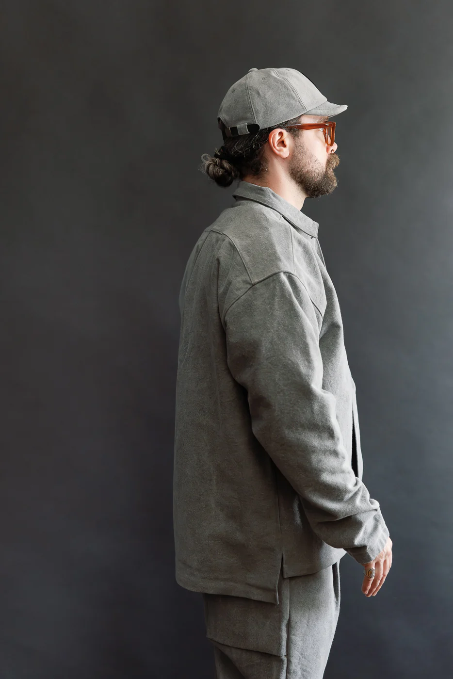 JM8575 - Sumi Coach Shirt - 131 Gray - Image 11