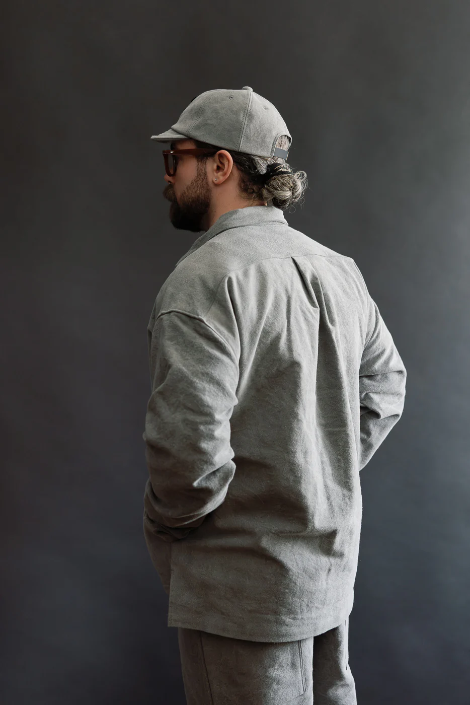 JM8575 - Sumi Coach Shirt - 131 Gray - Image 13