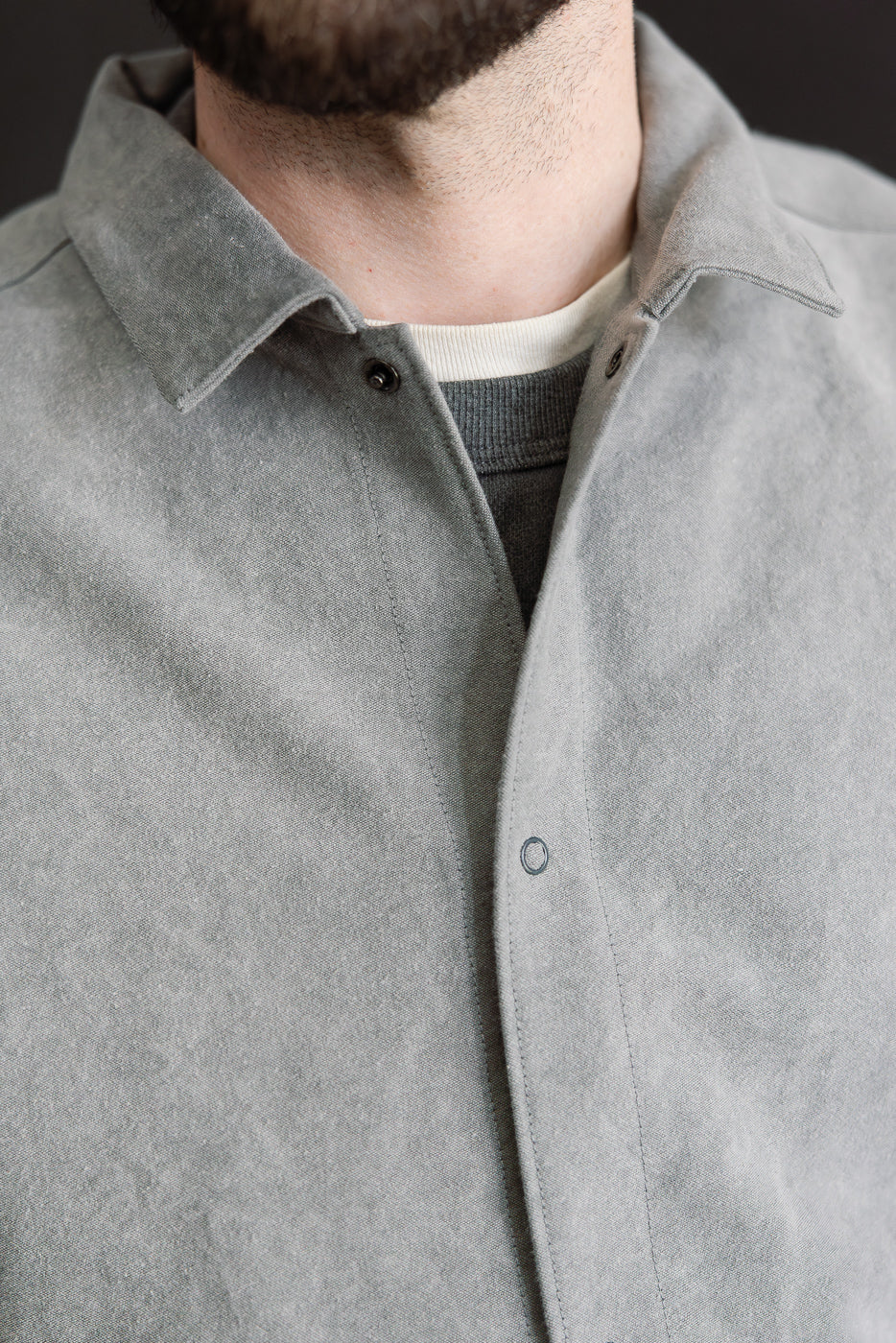 JM8575 - Sumi Coach Shirt - 131 Gray - Image 16
