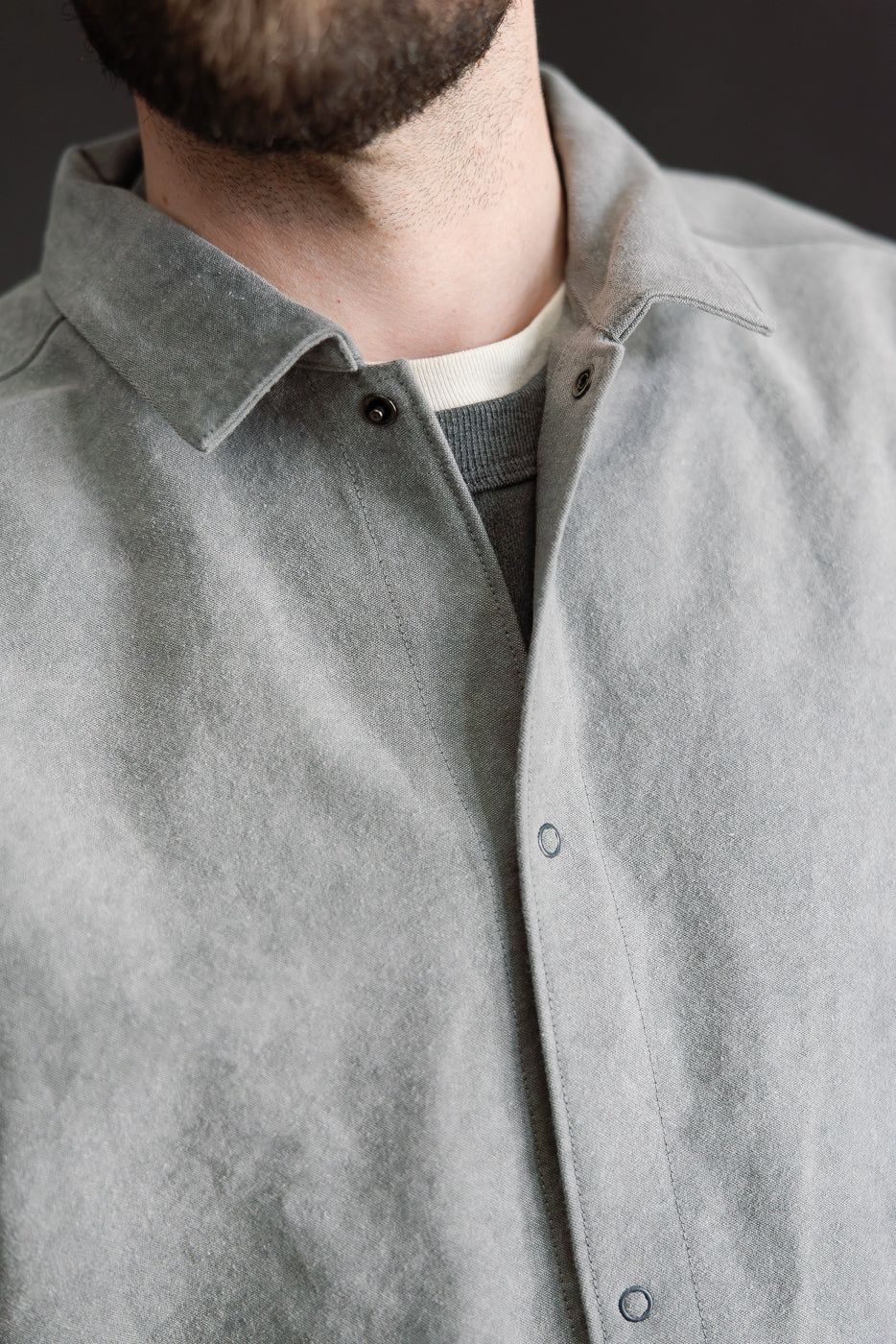 JM8575 - Sumi Coach Shirt - 131 Gray - Image 19