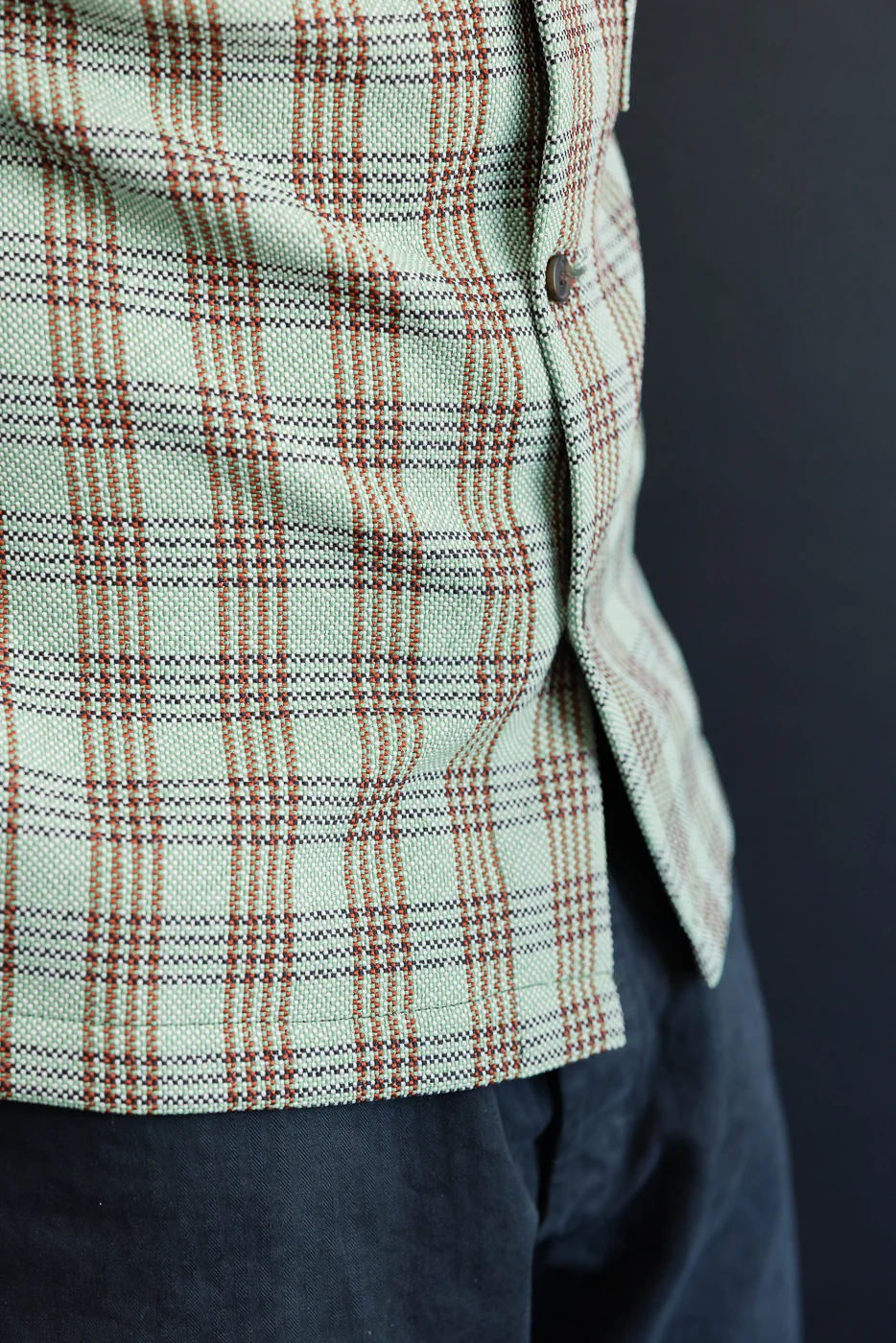 Lawn Chair Plaid Lounge Shirt - Green - Image 16