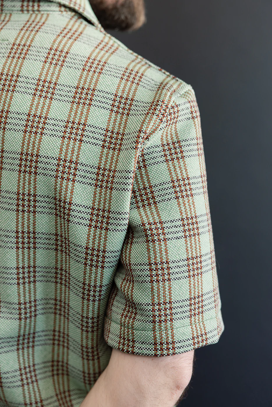 Lawn Chair Plaid Lounge Shirt - Green - Image 17