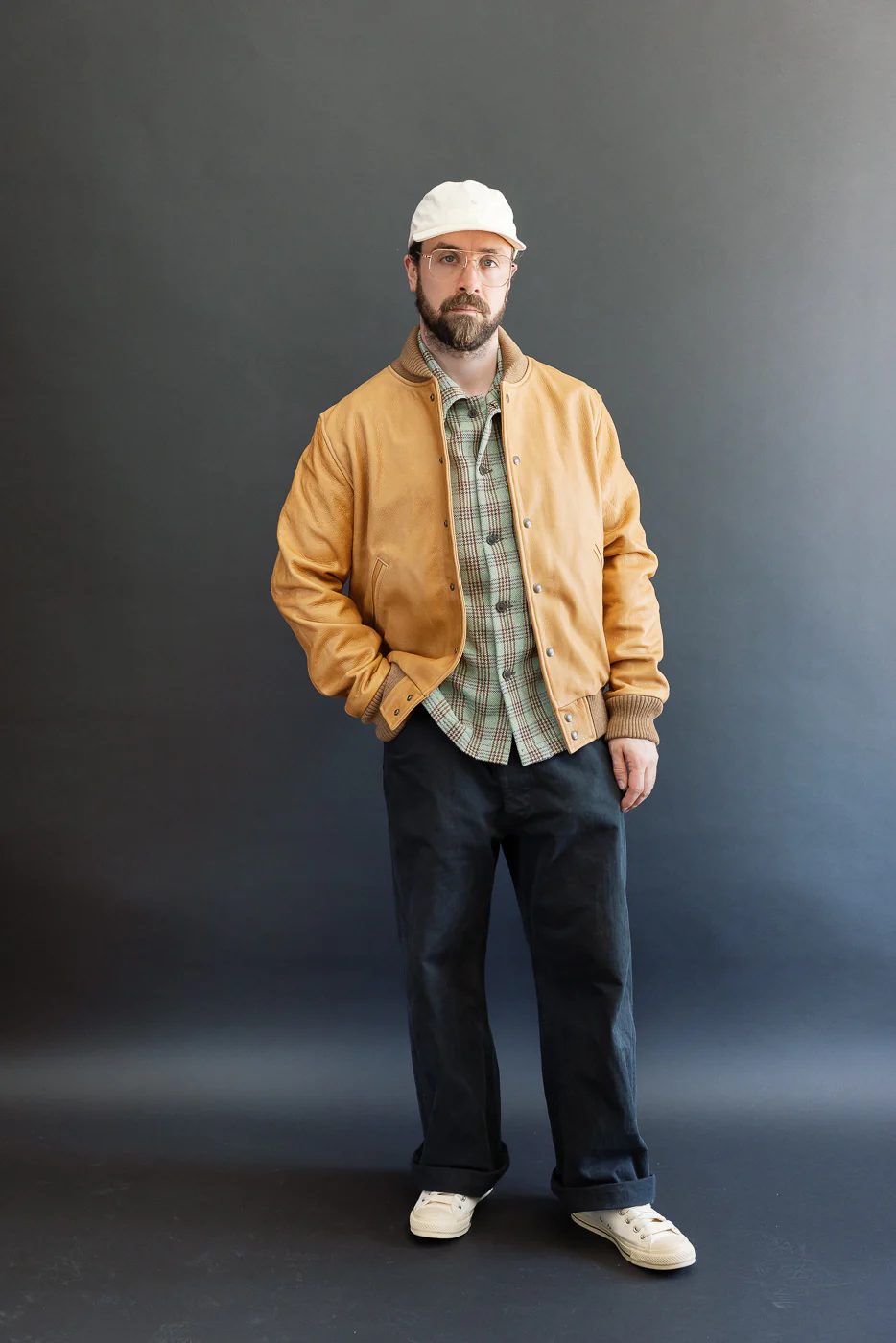 Leather All City Jacket - Rust - Image 6