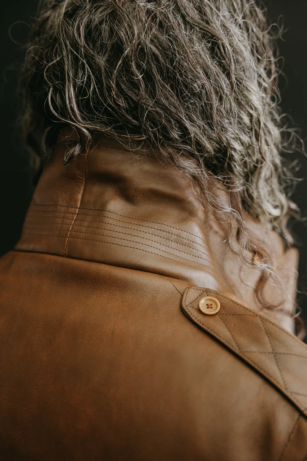Lot 2184 - Horse Leather Aviator Jacket - Brown - Image 17