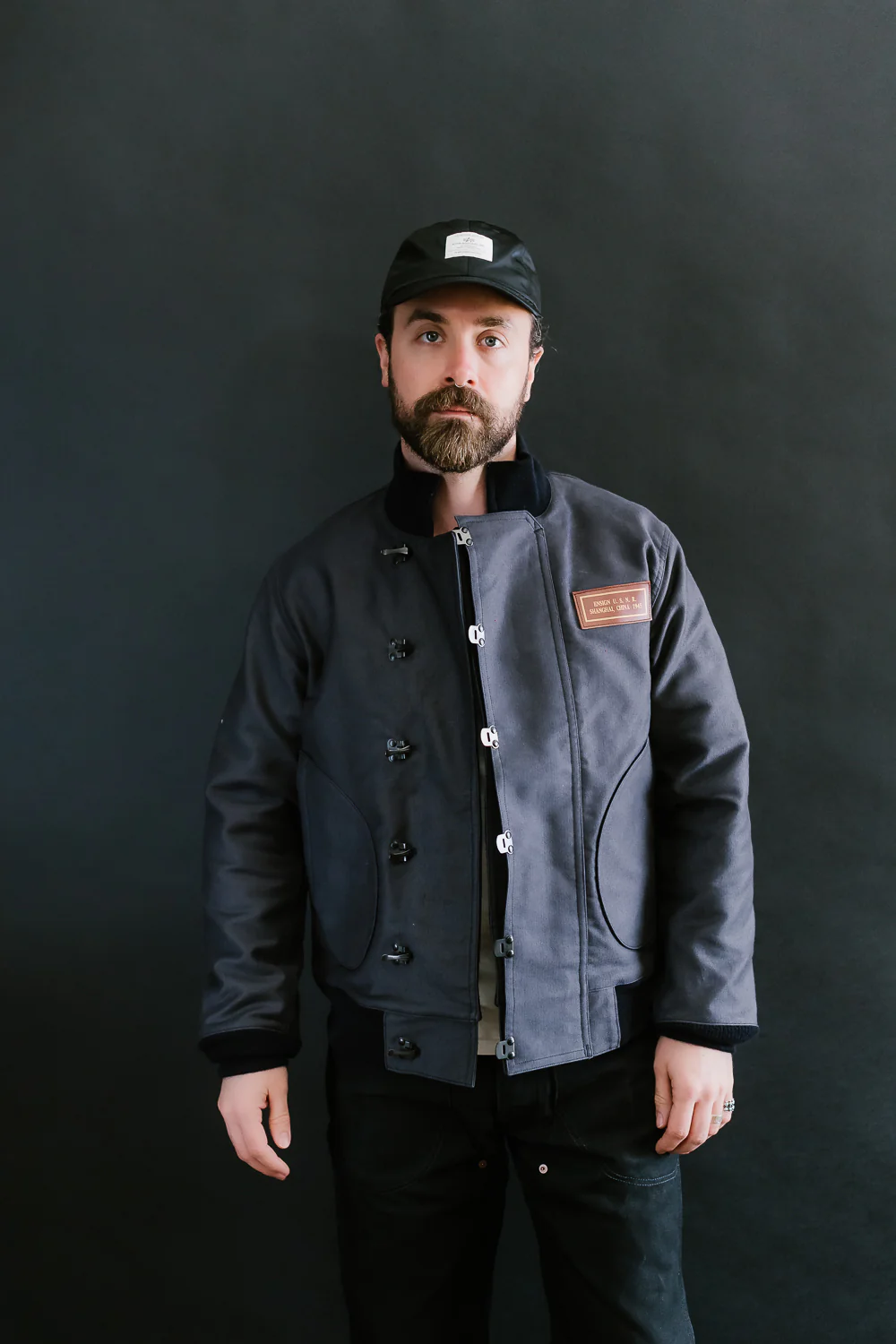 Lot 2208 - N-1 Winter Jacket Hook Front Blood Chit - Navy Blue - Image 21