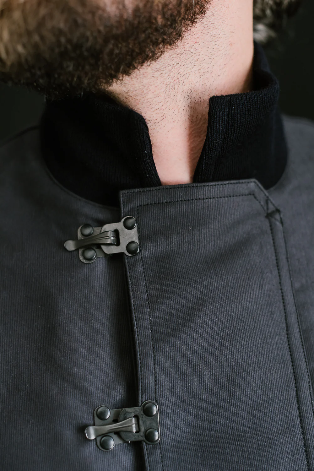 Lot 2208 - N-1 Winter Jacket Hook Front Blood Chit - Navy Blue - Image 22