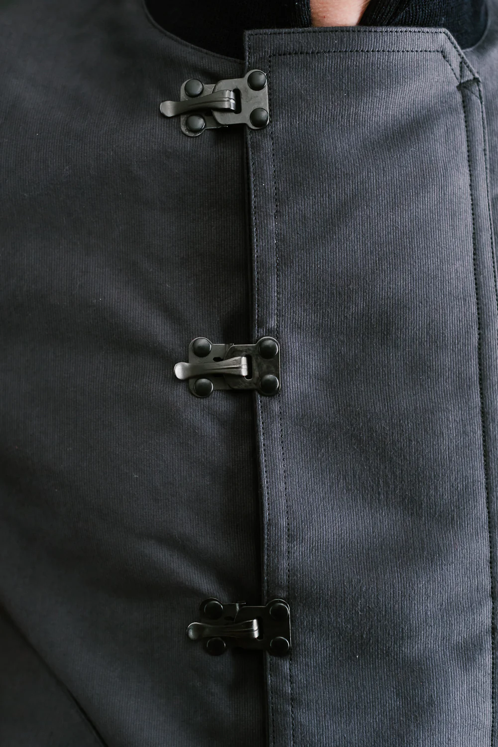 Lot 2208 - N-1 Winter Jacket Hook Front Blood Chit - Navy Blue - Image 24
