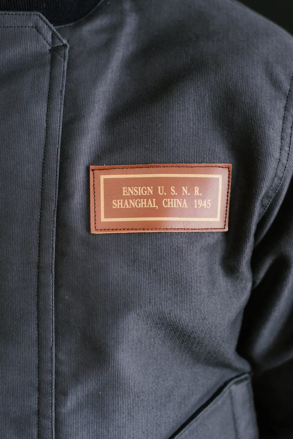 Lot 2208 - N-1 Winter Jacket Hook Front Blood Chit - Navy Blue - Image 25