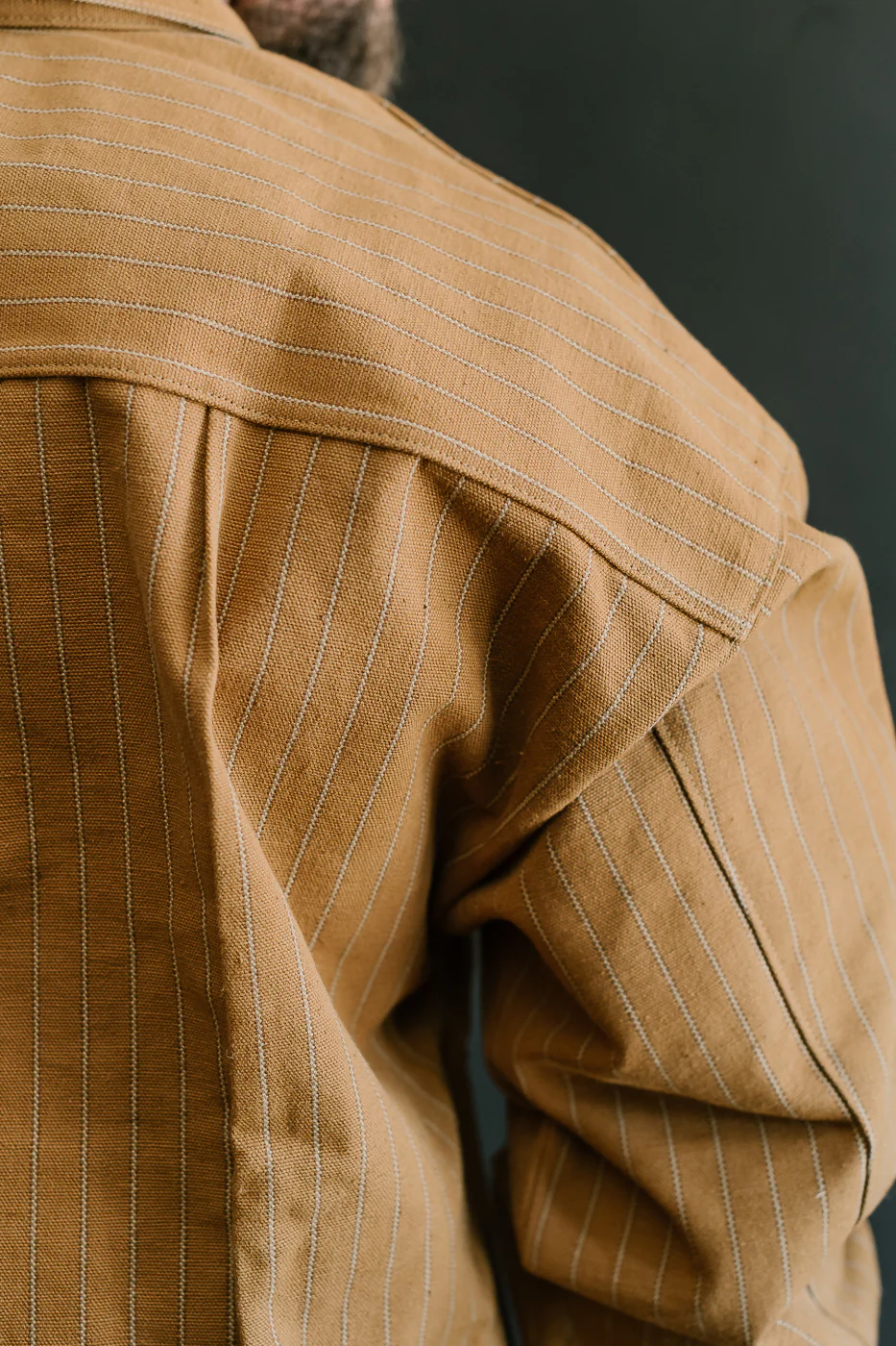 Lot 2214 - 1880 Greenbaum Heavy Leatherbound Brows Jacket - Duck Stripe - Image 22