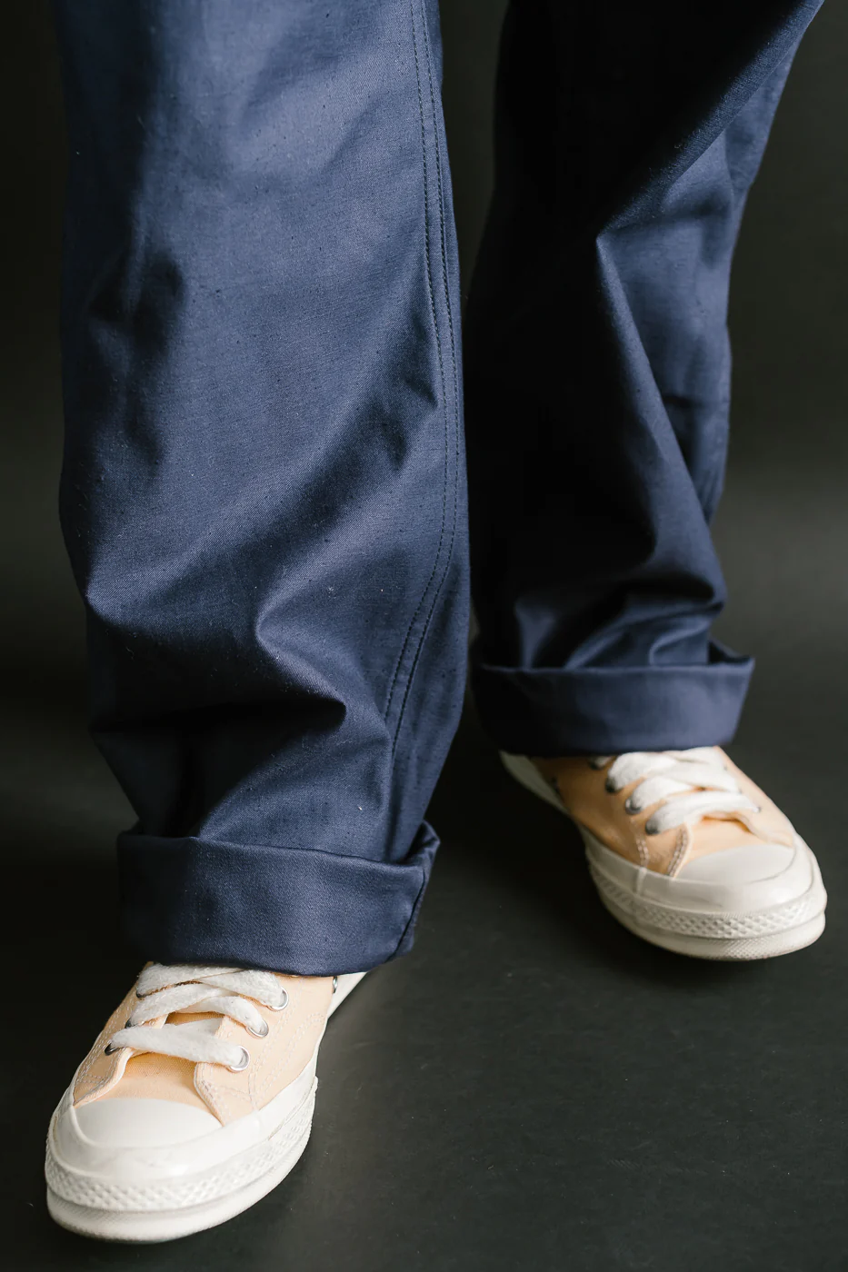 Lot 225 - Back Satin Baker Pants - Navy - Image 20