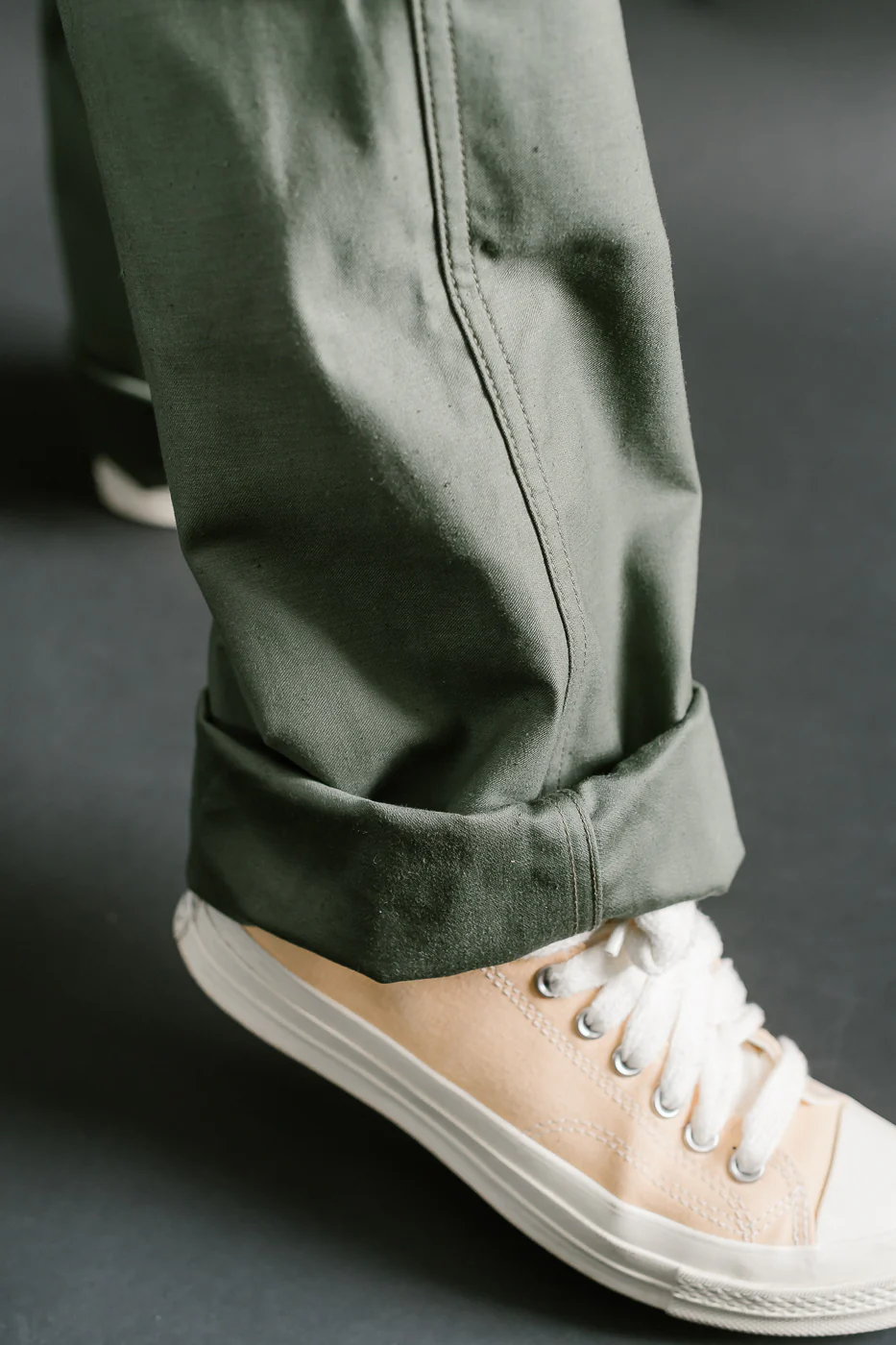 Lot 225 - Back Satin Baker Pants - OD Green - Image 20