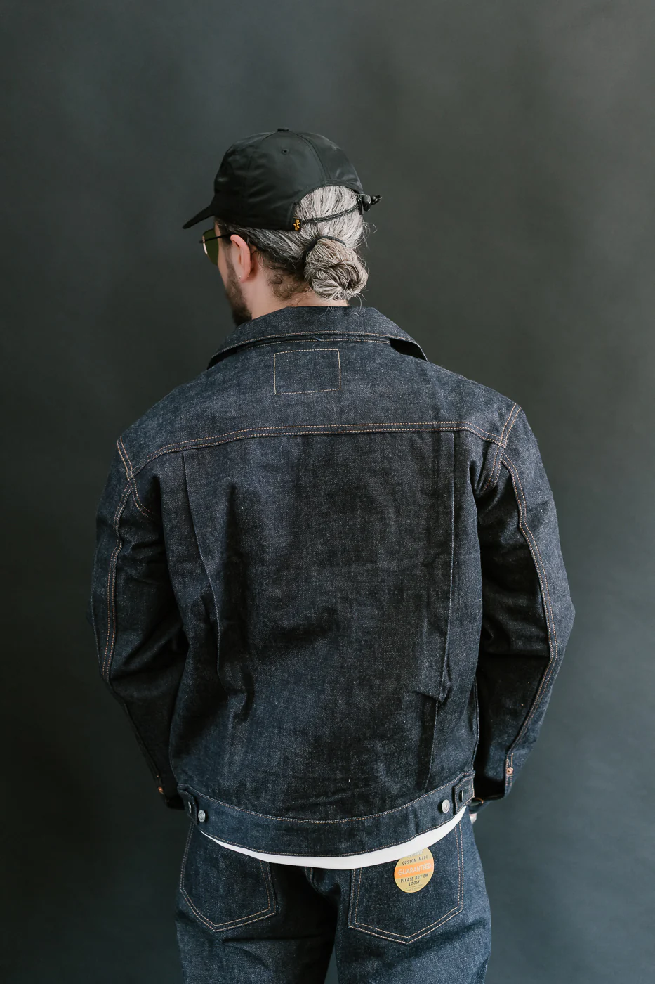 Lot 232XX-54 - DENIME '1954' Mother Cotton Model Jacket - Indigo - Image 13