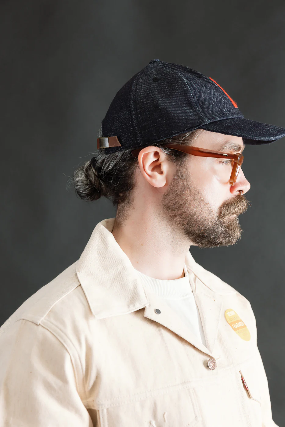 Lot 303 - Strong DENIME Baseball Cap "D" - Indigo - Image 9