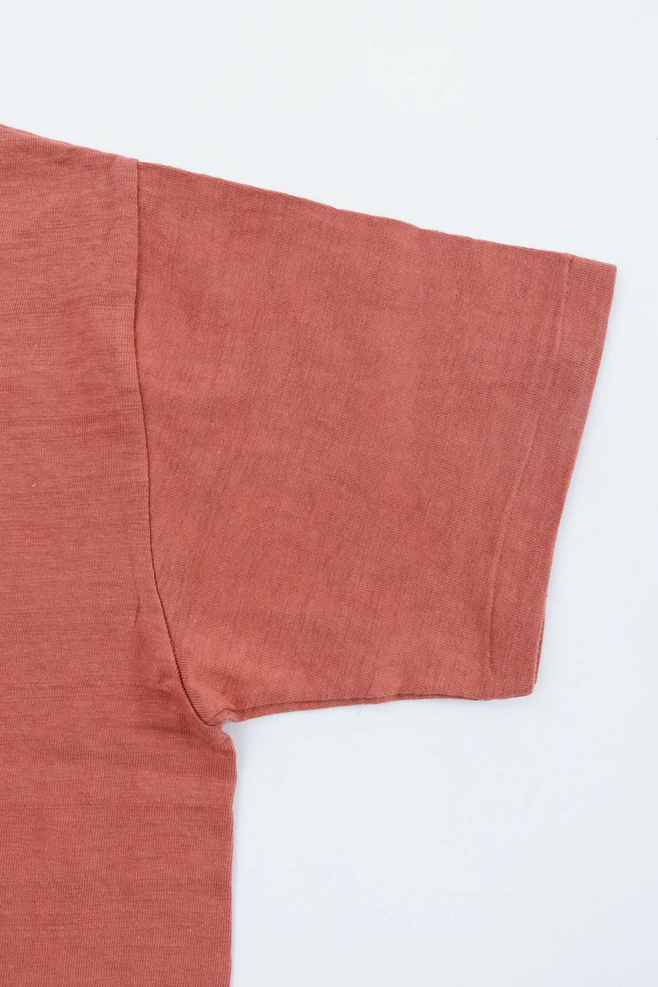 Lot 4601 - Slubby Cotton T-Shirt - Salmon - Image 3