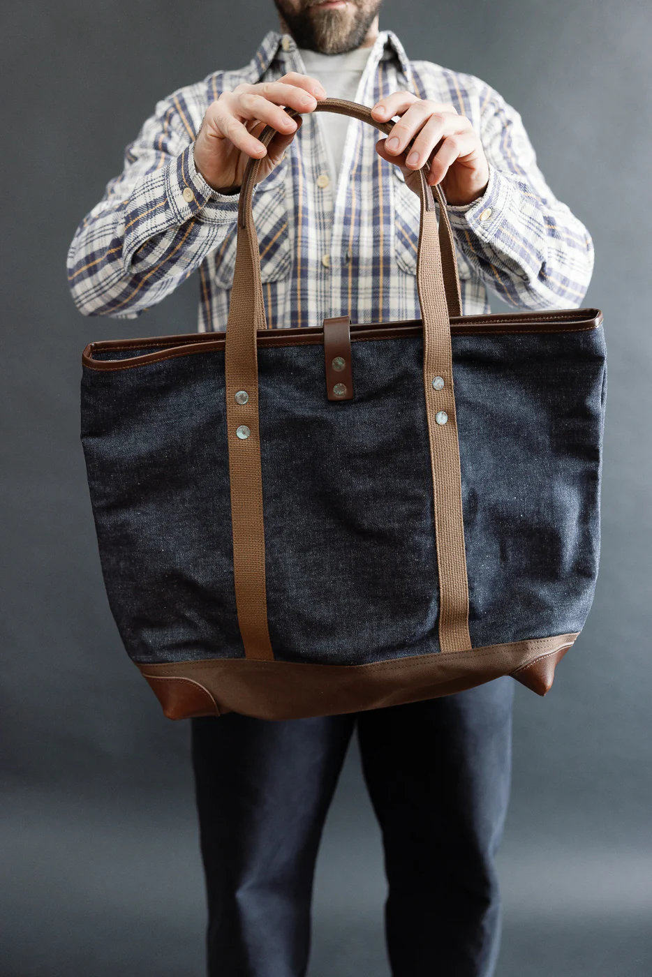 Lot 5212 - Denim Tote Bag - Image 18