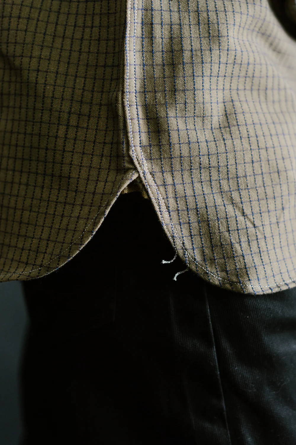 Lot JG-17 - The Madison Shirt - Brown Windowpane - Image 25