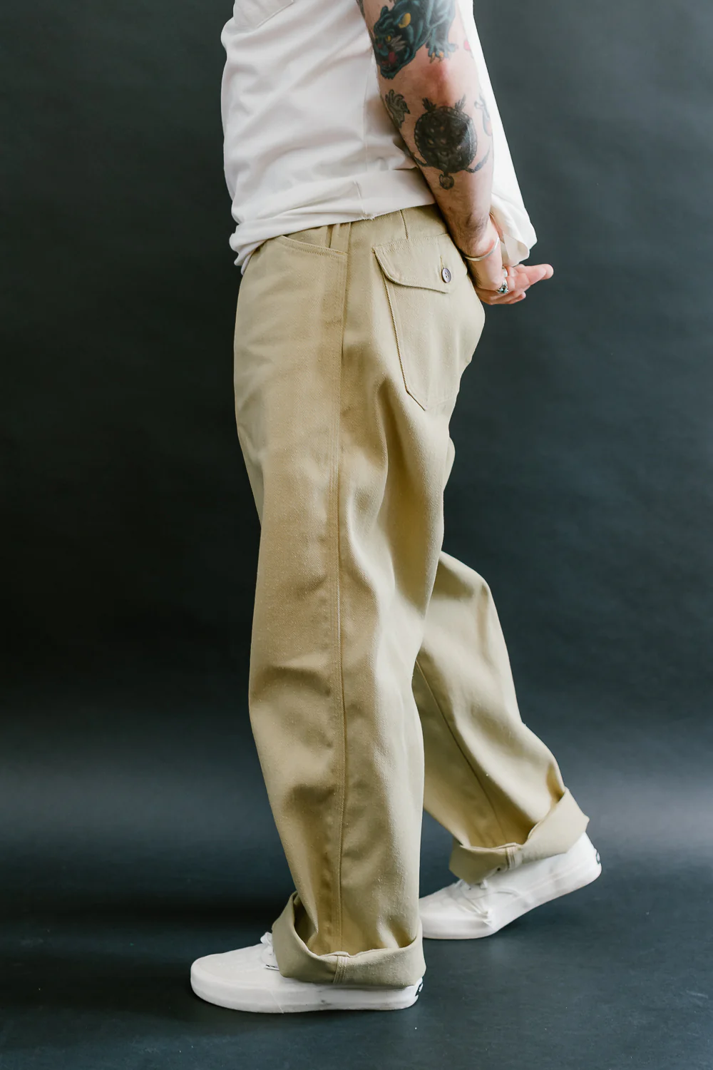 Lot JG-21 - Strongarm Sport Dungarees - Beige - Image 15