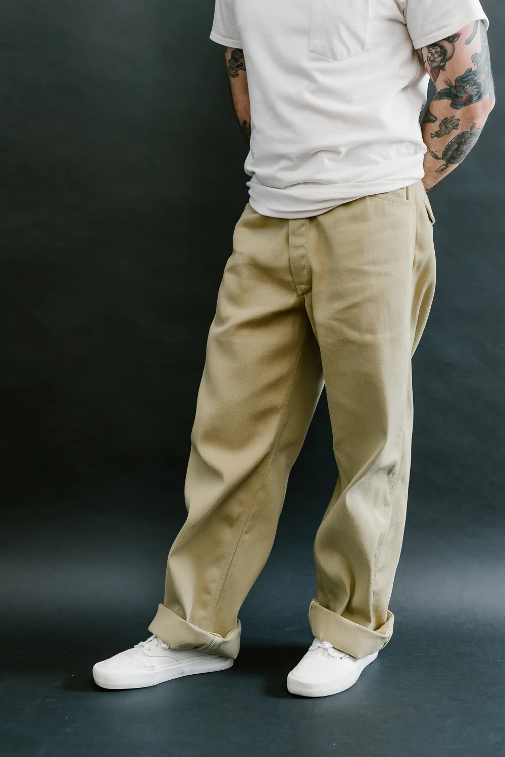 Lot JG-21 - Strongarm Sport Dungarees - Beige - Image 16