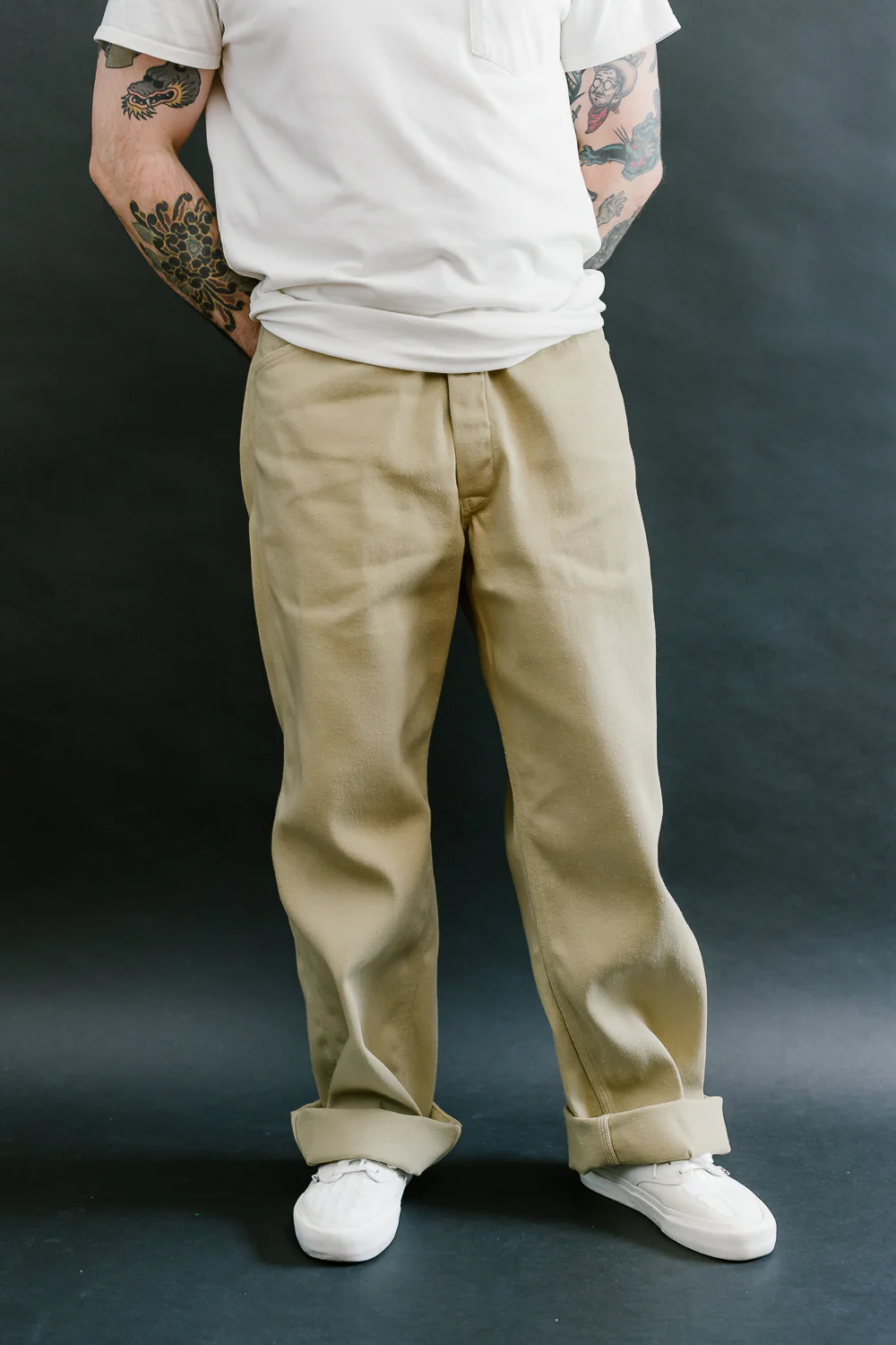 Lot JG-21 - Strongarm Sport Dungarees - Beige - Image 17