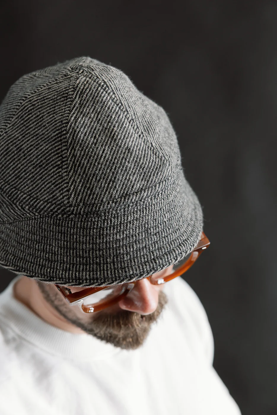 Lot JG-31 - Tweedy Prison Cap - Beige - Image 8