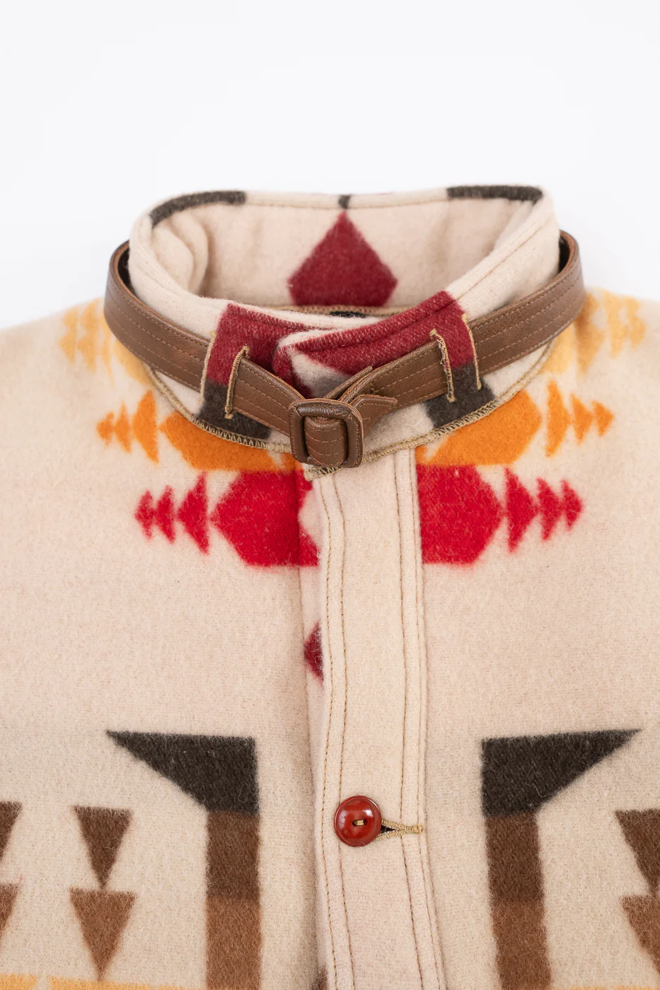 Lot JG-32 - Stag Wool Coat - Beige - Image 2