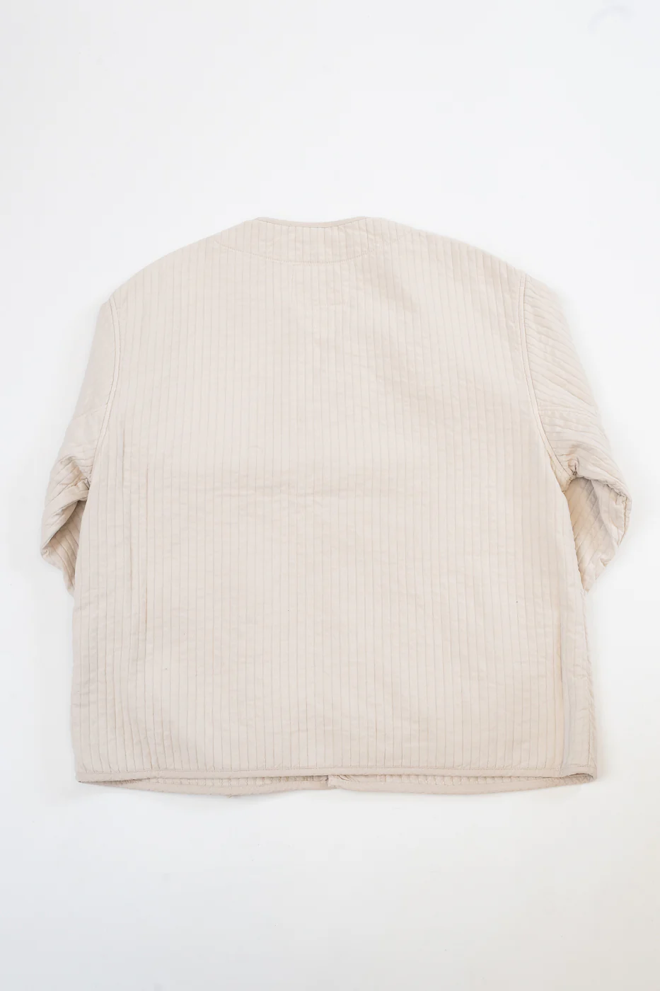 M-B-019 - Baseball Cardigan Armor Quilt Cotton - Shell - Image 5