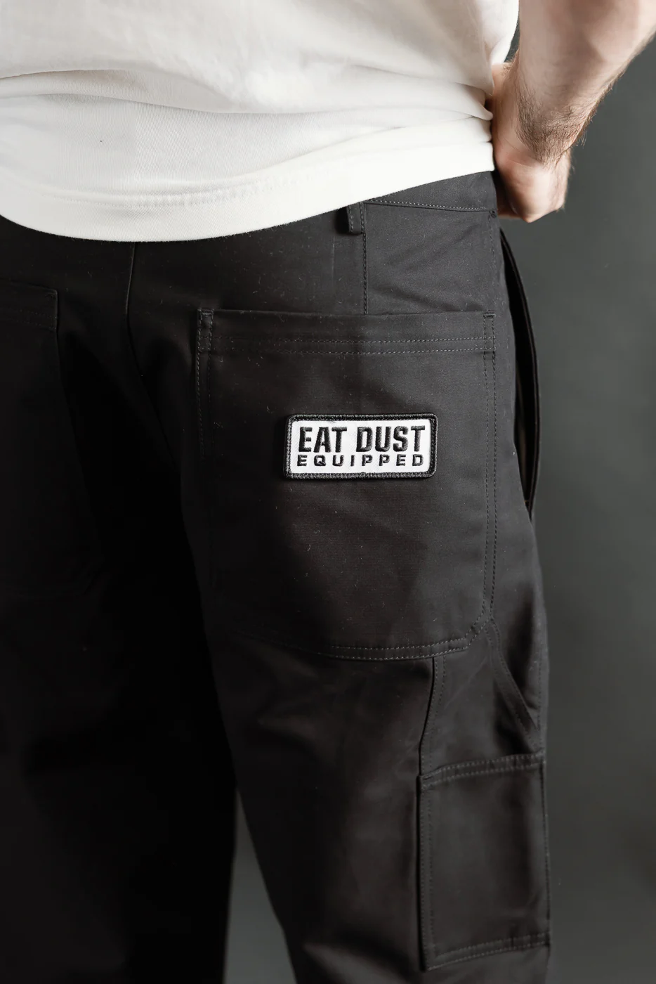 M-C-005 - Oakland Chino Nebraska Cotton w/patch - Black - Image 18