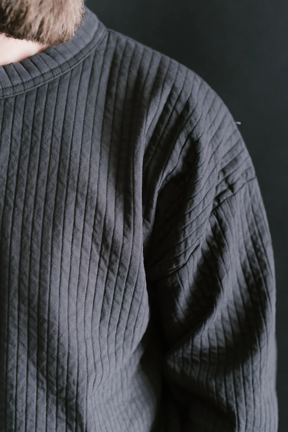 M-I-004 - Judo Sweater Armor Cotton - Asphalt - Image 15