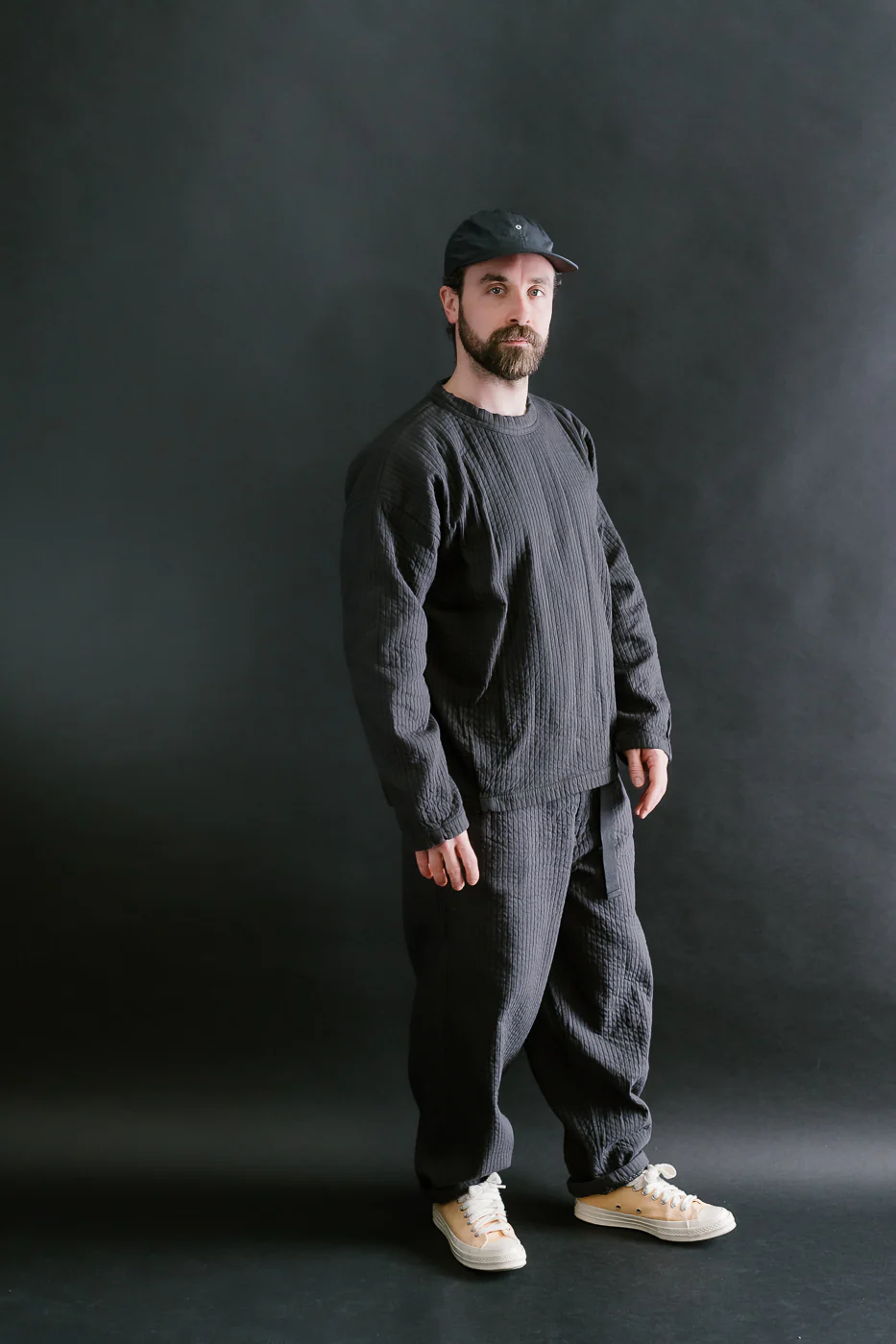 M-I-004 - Judo Sweater Armor Cotton - Asphalt - Image 6