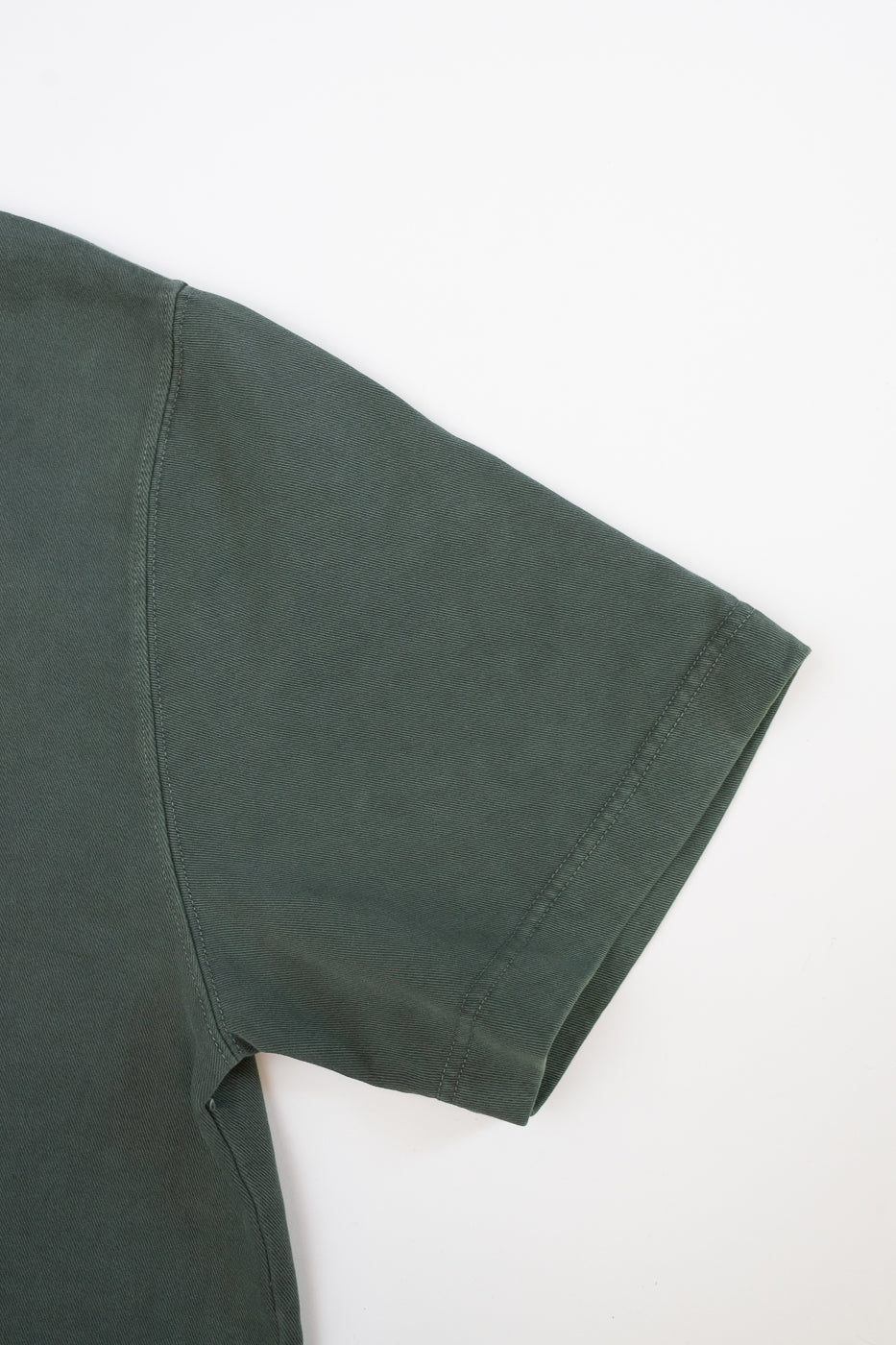 M-J-0001 - Power T Twill Jersey - Forest Green - Image 3