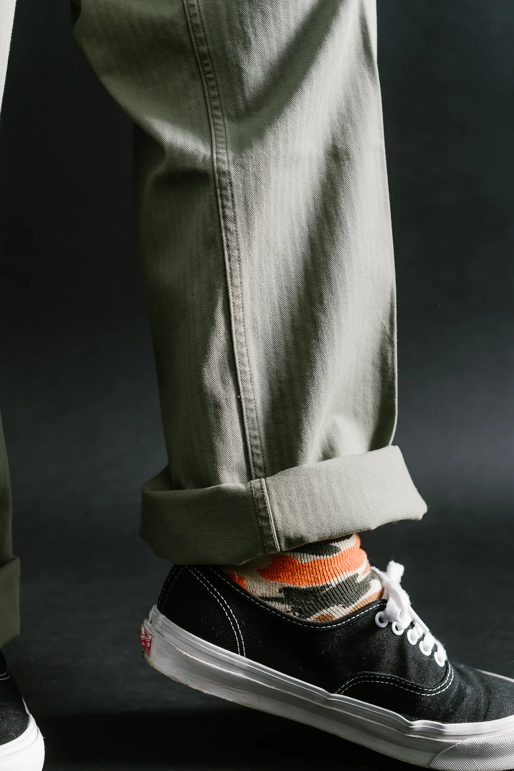 MSP-1014 - Tsugihagi Baker Pants - Army Green - Image 23