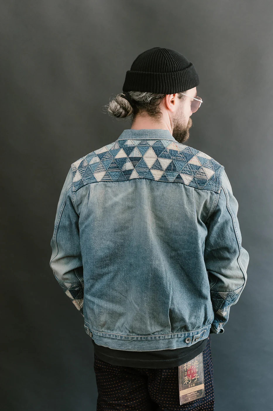 MSP-4000 - Tsugihagi Selvedge Denim Jacket - Used Indigo - Image 15