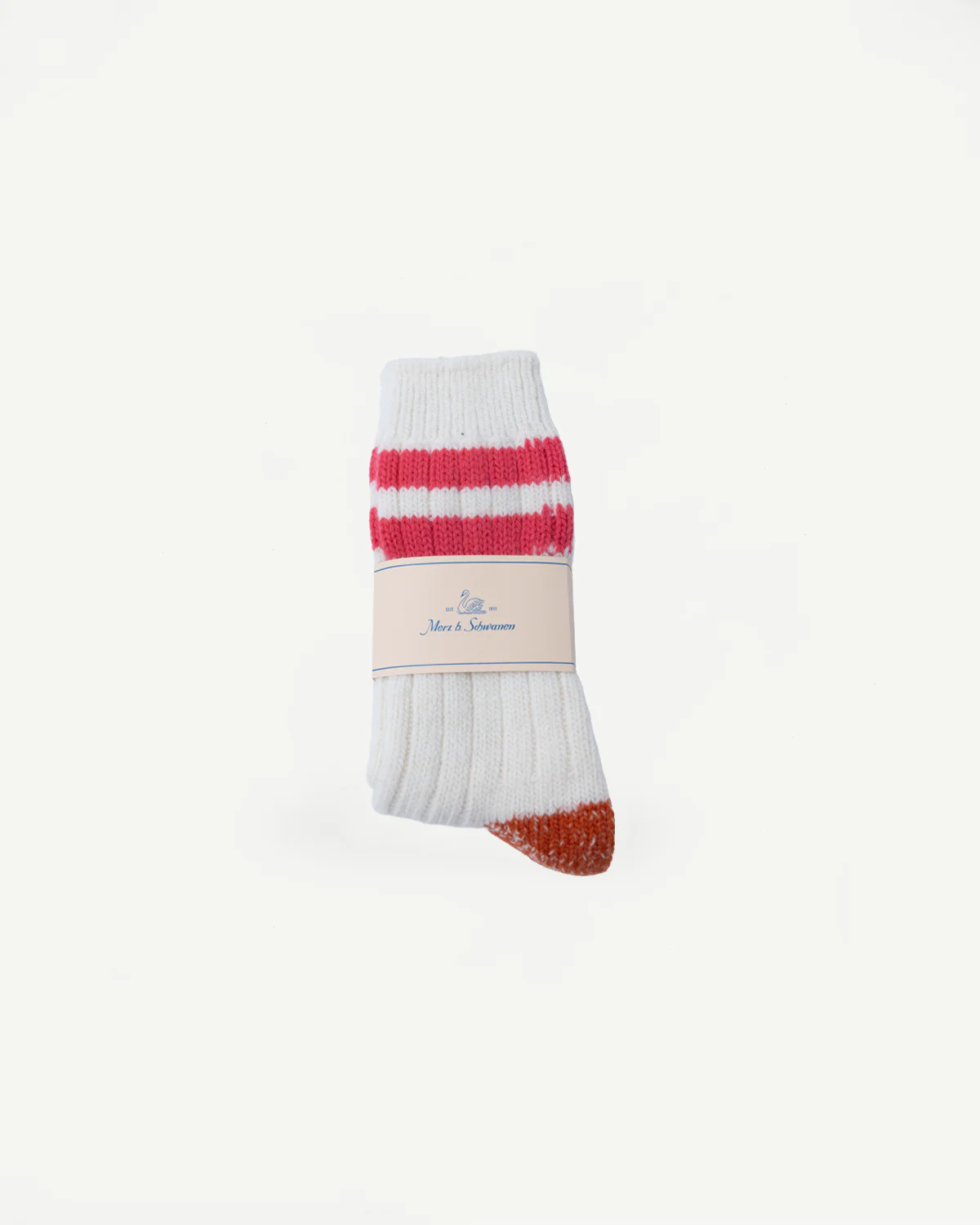 MW75.02355 - Extra Fine Merino Wool Socks - Nature, Raspberry