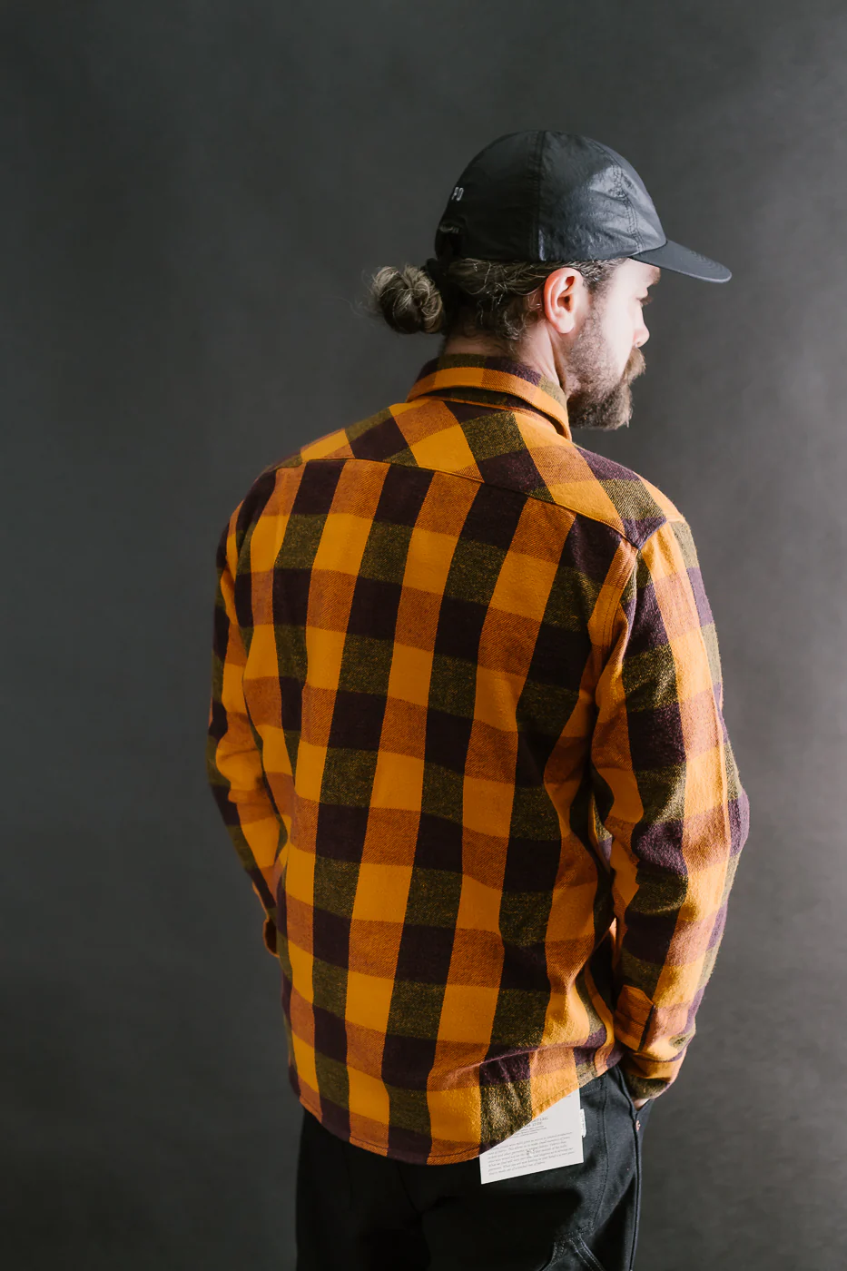 Norris Buffalo Plaid - Orange, Vine, Black - Image 14