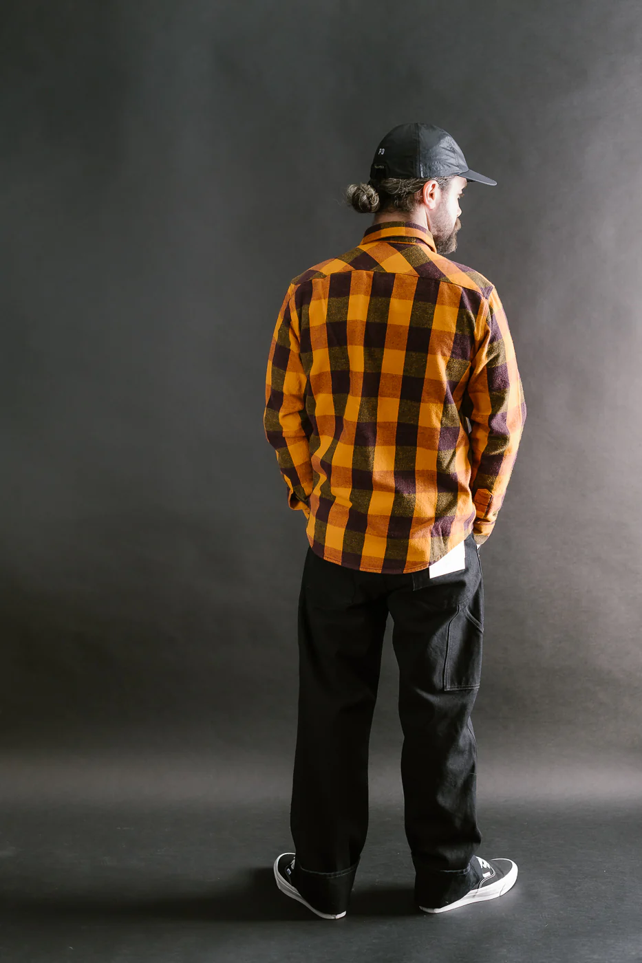 Norris Buffalo Plaid - Orange, Vine, Black - Image 8