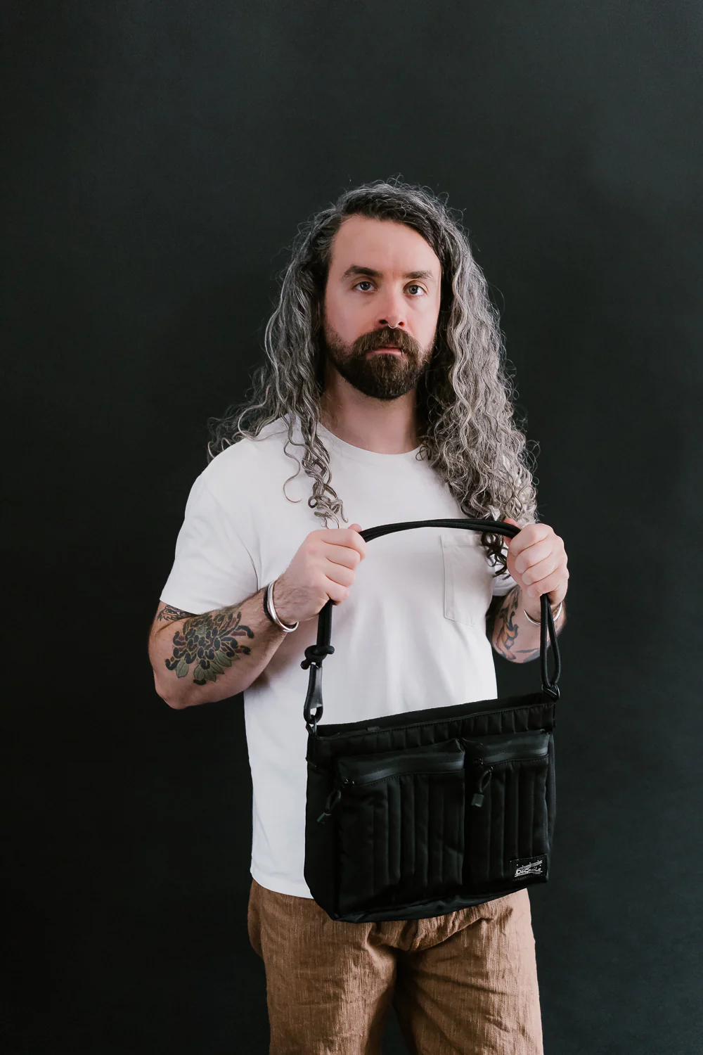 OGL-ORI-MILLIE-BLK - Originale Tech Material Millie Bag - Black - Image 12