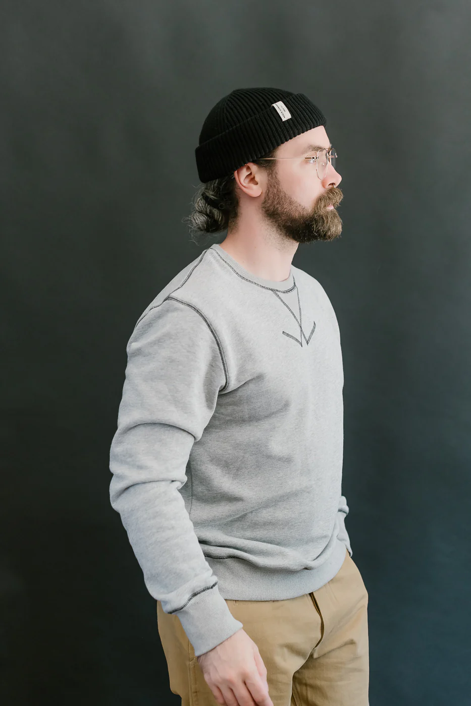 OGL-ORI-MILLIE-CROSOGL-LOT25-SWEAT-GRY - OGL Lot25 Sweater - Grey - Image 9