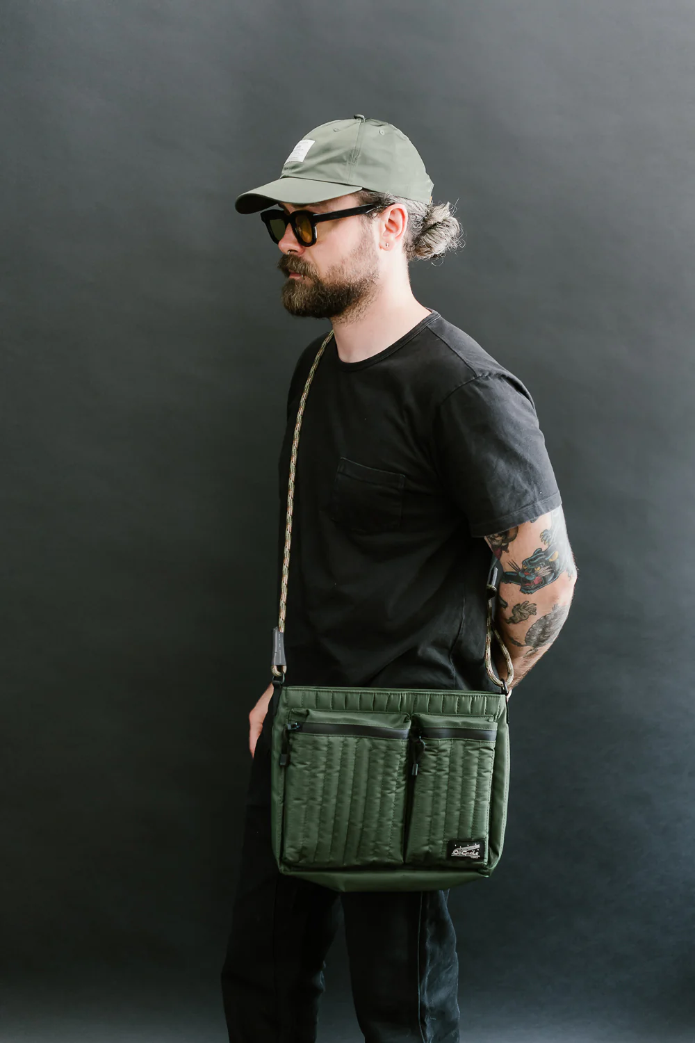 OGL-ORI-MILLIE-GRN - Originale Tech Material Millie Bag - Green - Image 6