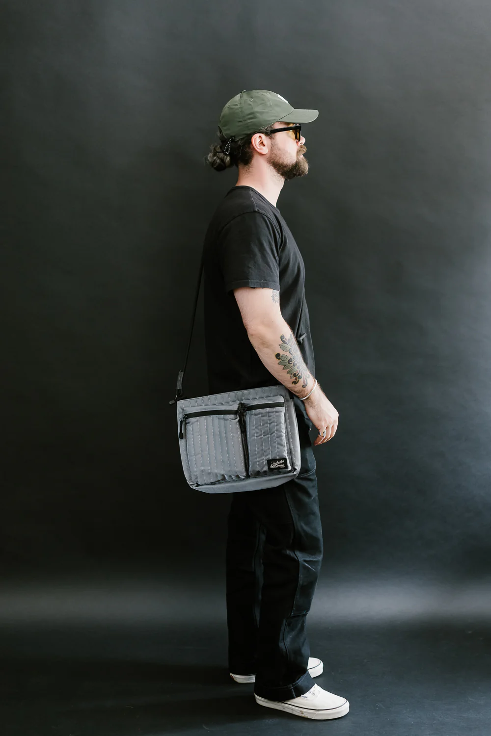 OGL-ORI-MILLIE-SIL - Originale Tech Material Millie Bag - Silver - Image 5