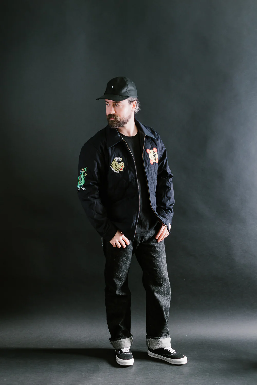 OSK25TH - Quilted Osaka Jacket - Indigo - Image 7