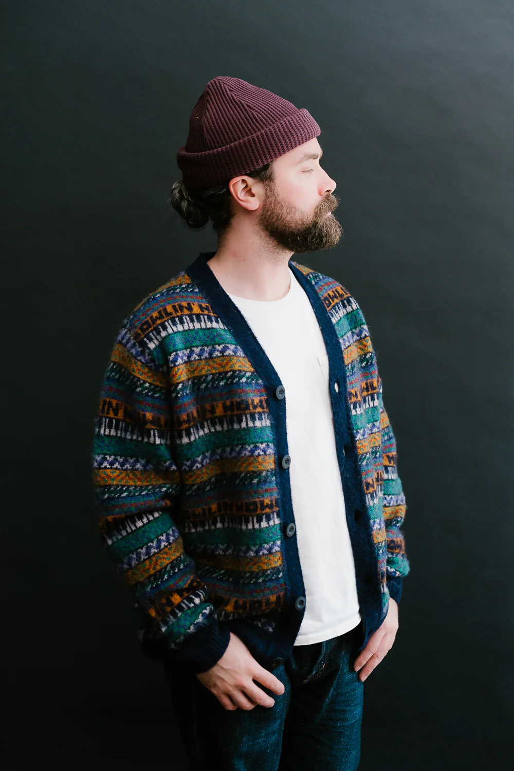 Piano World Cardigan - Orange Dreams - Image 12